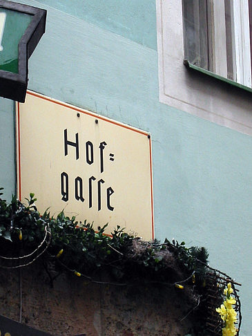 Foto Straßenschild in Innsbruck - Innsbruck