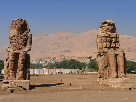 Kolosse von Memnon Foto 