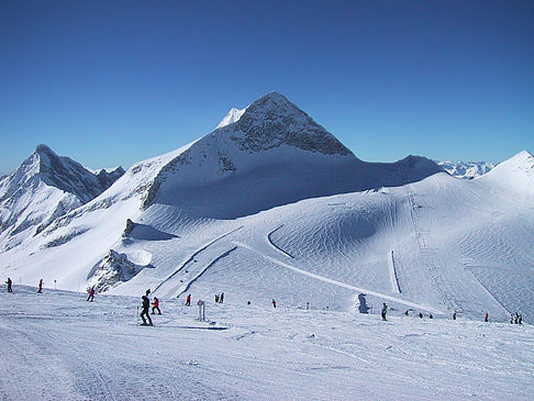 Blick auf den Berg Foto 