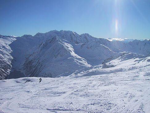 Blick über die Tiroler Berge