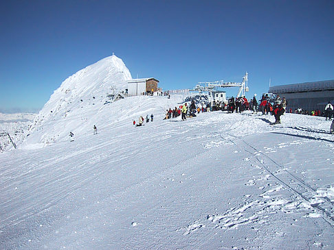 Foto Die Piste hinunter