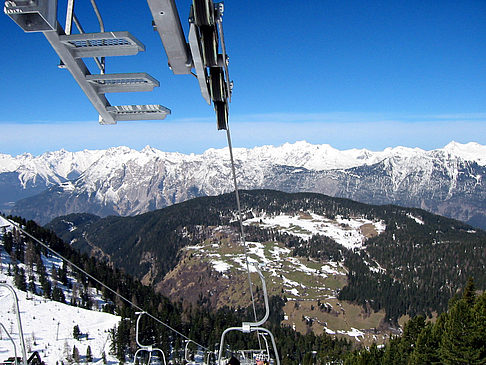 Stubaier Alpen vom Sessellift Fotos
